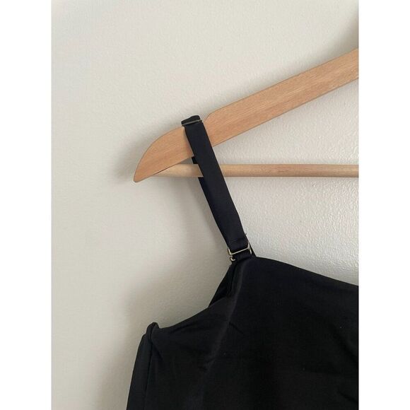 Andie The Rio Swim Bikini Top Women's 2XL Black Convertible Spaghetti Strap - Picture 5 of 9